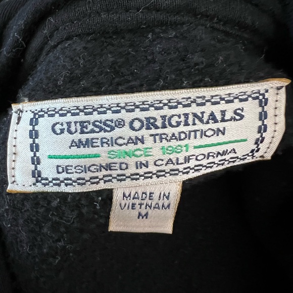 GUESS - Eco Roy Fleece Hoodie - Picture 5 of 5